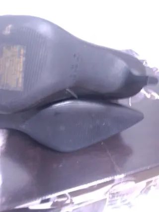 Botines negros mujer con borreguito