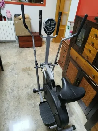 Elíptica y Bicicleta Estática 2 en 1