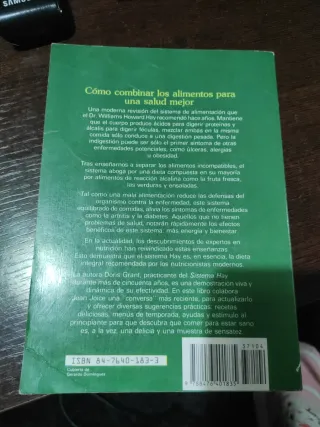 Alimentos Incompatibles - Doris Grant y Jean Joice