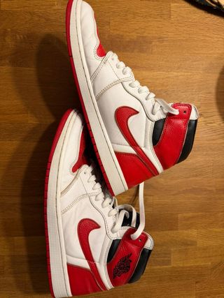 Jordan 1 High Retro OG Rojo/Blanco