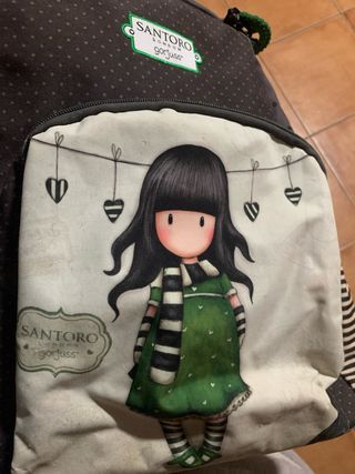 Mochila Santoro's Gorjuss niña