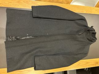 Abrigo Zara Hombre Gris