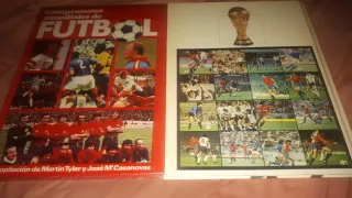 Libro antiguo de fubol