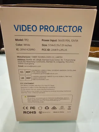 Mini Proyector TOPTRO TP2 Nuevo