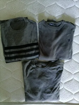 Set maglie invernali uomo grigie