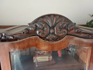 Conjunto Mesa y Armario Despacho Madera