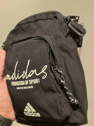 Bandolera Adidas Negra Hombre