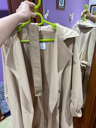 Gabardina beige
