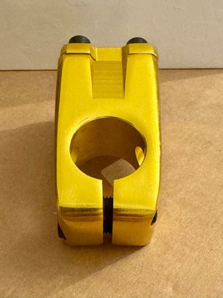 Potencia GT BMX Aluminio Oro Nueva