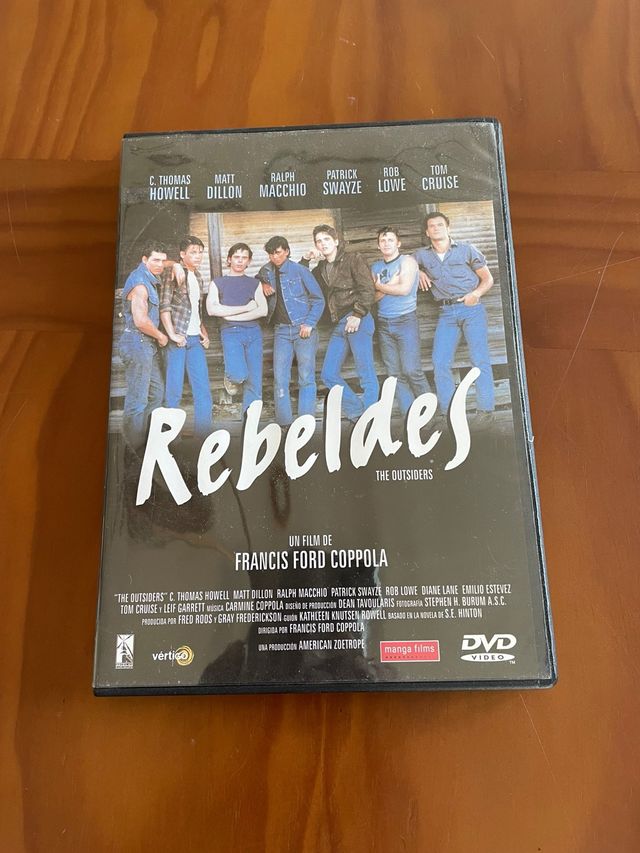 DVD Rebeldes (The Outsiders) Francis Ford Coppola