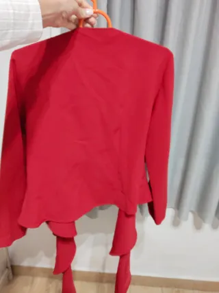 Blazer Neus Rojo Talla Única