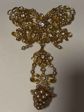 Aderezo Fallera Adolescente o Adulta. Dorado