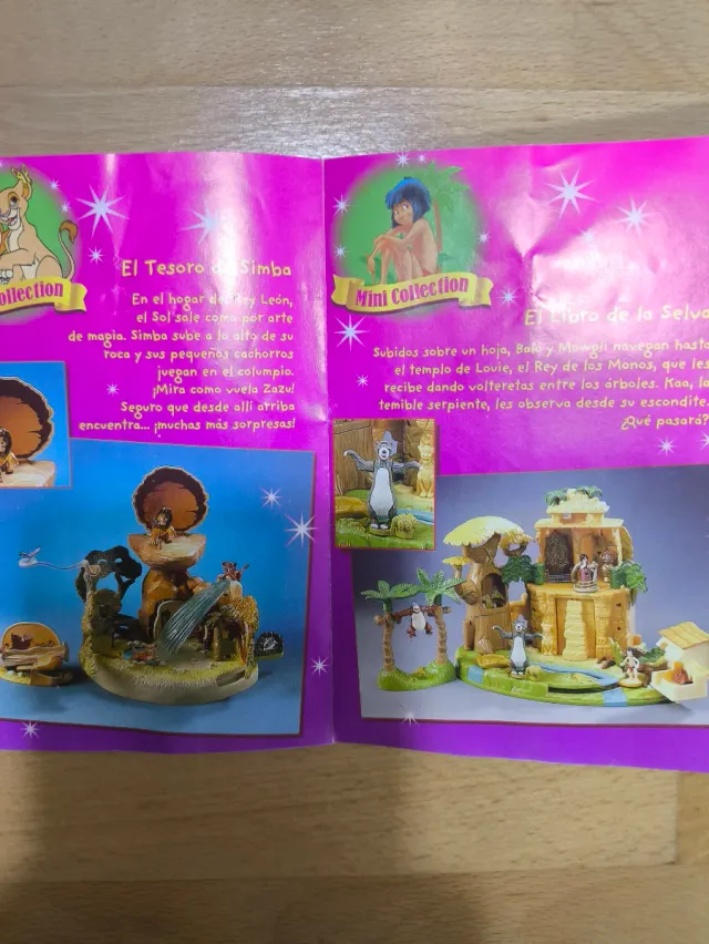 Catalogo mattel Disney antiguo