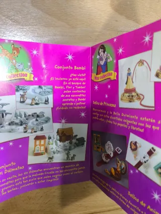 Catalogo mattel Disney antiguo