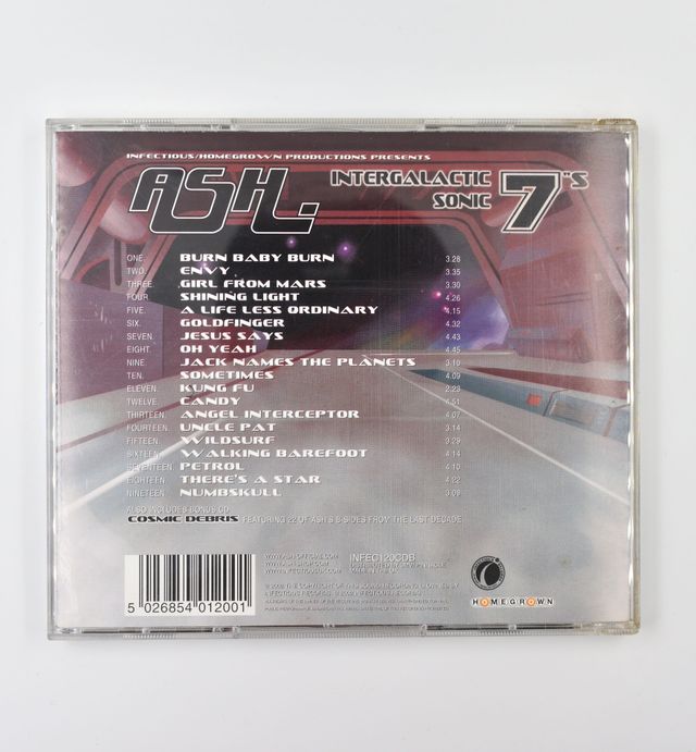 CD DOBLE ASH-INTERGALACTIC SONIC DE 7 "S