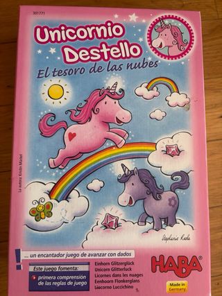 Juego de mesa infantil HABA Einhorn Glitzerglück