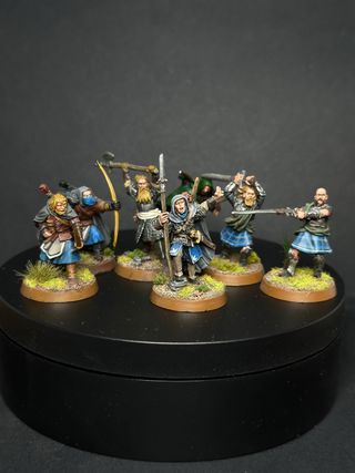Figuras Warhammer El Señor de los Anillos pintadas