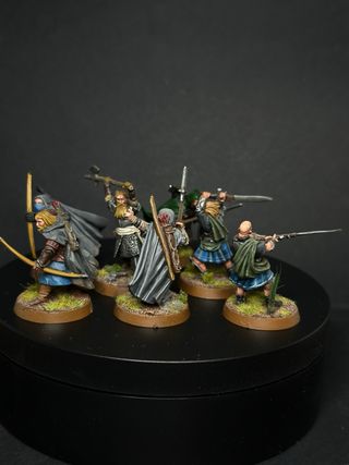 Figuras Warhammer El Señor de los Anillos pintadas