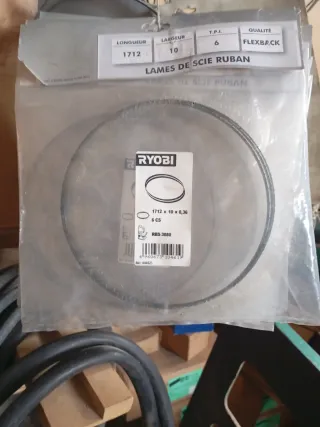 Hoja Sierra Cinta Ryobi 1712x10x0,36 mm