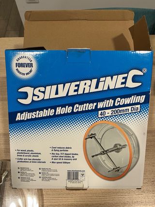 Corona Corta Círculos Ajustable Ø40 - 200 Mm