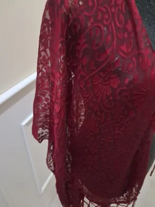 Kimono encaje mujer talla única