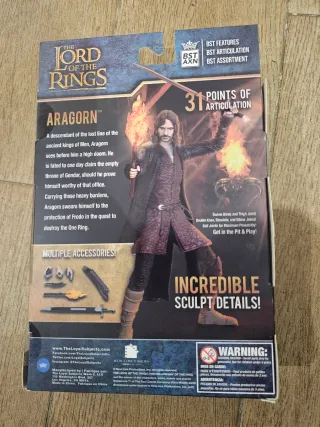 Figura Aragorn El Señor de los Anillos BST AXN