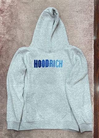 Sudadera Hoodrich Gris y Azul