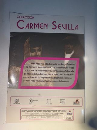 DVD La Revoltosa - Carmen Sevilla