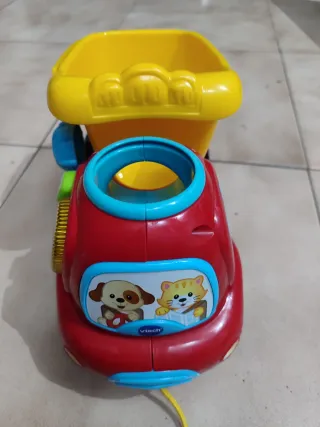 Camión juguete Vtech con cuerda