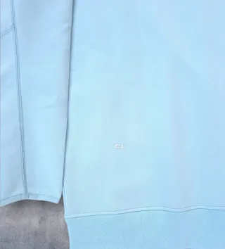 Felpa zip Nike x Nocta azzurra nuova con etichetta