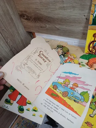 LOTE DE ANTIGUOS CUENTOS INFANTILES, AÑOS 70