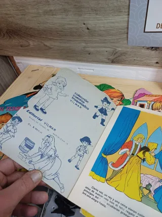 LOTE DE ANTIGUOS CUENTOS INFANTILES, AÑOS 70