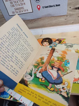 LOTE DE ANTIGUOS CUENTOS INFANTILES, AÑOS 70