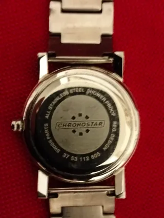 Orologio donna Mode blu e argento