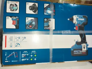 Atornillador Impacto Erbauer 18V Brushless 4Ah