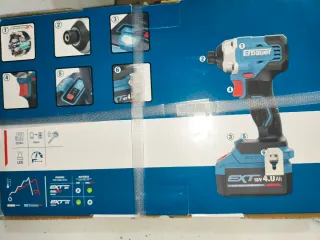 Atornillador Impacto Erbauer 18V Brushless 4Ah