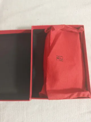 Monedero Carolina Herrera Rojo Nuevo