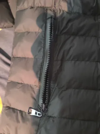 Chaqueta acolchada hombre verde oliva