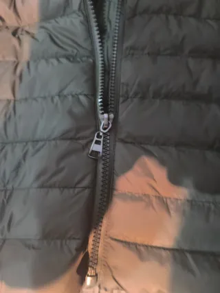 Chaqueta acolchada hombre verde oliva