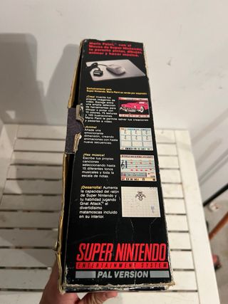Super Nintendo Caja original
