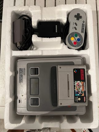 Super Nintendo Caja original