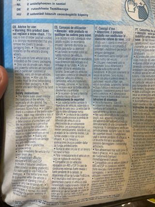 Cadenas Nieve Goodyear Talla G