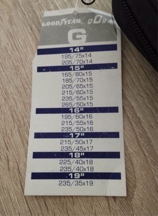 Cadenas Nieve Goodyear Talla G