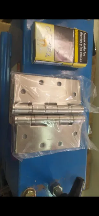 Lote Bisagras de acero inoxidable