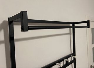 Perchero recibidor banco zapatero negro