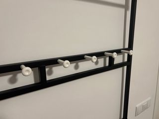 Perchero recibidor banco zapatero negro