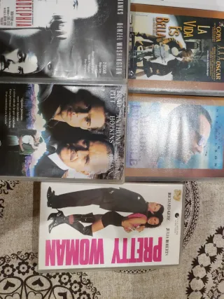 Lote 4 Películas VHS: Forrest Gump, La Vida es Bel