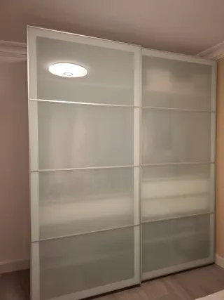 Cristal puerta corredera c Pax Ikea Komplement