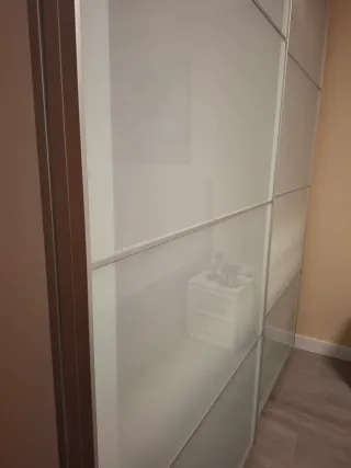 Cristal puerta corredera c Pax Ikea Komplement