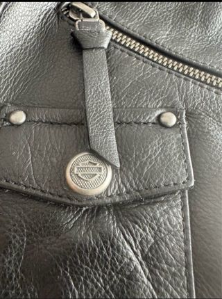 Chaqueta Harley-Davidson Cuero Negra Talla M